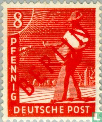 Red overprint "BERLIN"