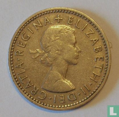 Verenigd Koninkrijk 1 shilling 1960 (engels) - Afbeelding 2
