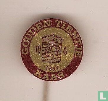 Gouden Tientje kaas 10G 1897 [red]