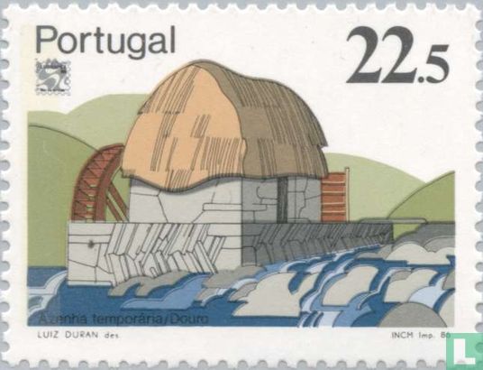 Portugees-Braziliaanse postzegeltent. LUBRAPEX