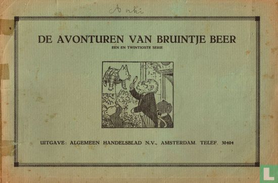 De avonturen van Bruintje Beer 21 - Afbeelding 1