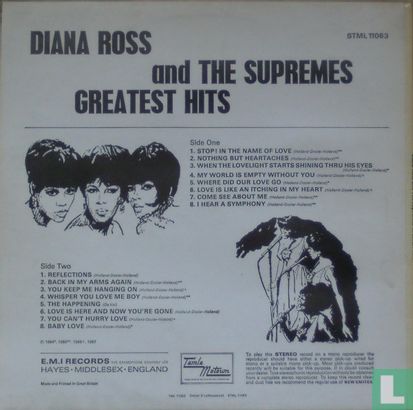 Diana Ross and The Supremes Greatest Hits - Afbeelding 2