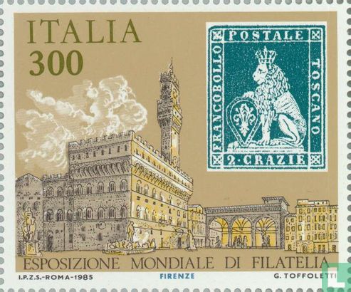 ITALIA '85 Briefmarkenausstellung