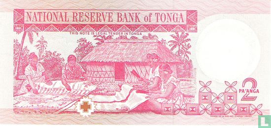 Tonga 2 Pa'anga ND (1995) - Bild 2