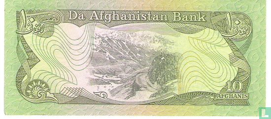 Afghanistan 10 afghanis  - Image 2