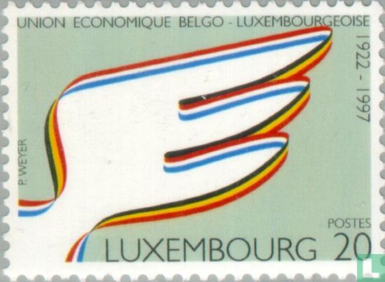 Belgian-Luxembourg monetary union 75 years