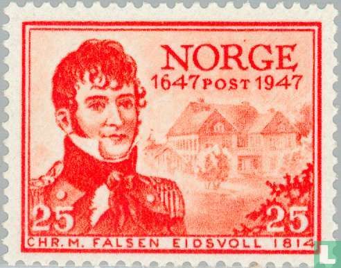 300 years Norwegian post