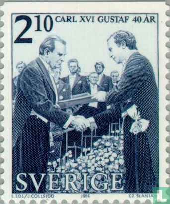 König Carl XVI. Gustav - 40. Geburtstag