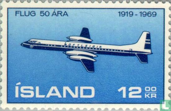 Le trafic aérien 1919-1969