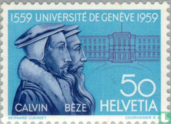 Universiteit Genève 400 jaar