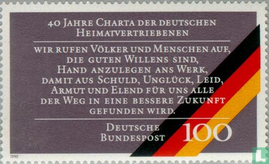Charta der deutschen Heimatvertriebenen 1950-1990
