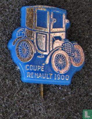 Coupé Renault 1900 [gold on blue]
