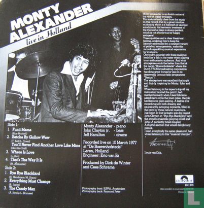 Monty Alexander Live in Holland  - Bild 2