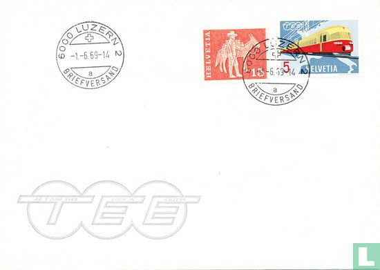 TEEtrein letter in Lucerne