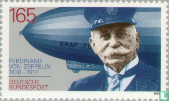 Ferdinand Graf von Zeppelin, 75ème anniversaire de la mort