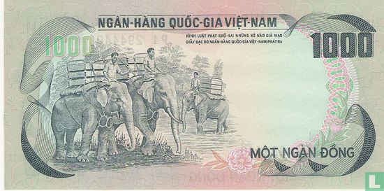 Zuid Viëtnam 1000 Dong  - Afbeelding 2