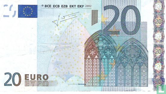 Eurozone 20 Euro P-G-T - Bild 1