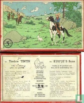 Kuifje's puzzle hout “In Amerika” - Image 1