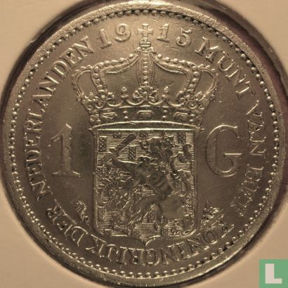 Nederland 1 gulden 1915 - Afbeelding 1