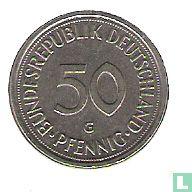 Duitsland 50 pfennig 1989 (G) - Afbeelding 2