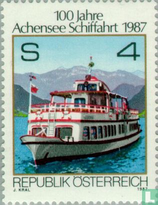 100 years of shipping on the Achensee