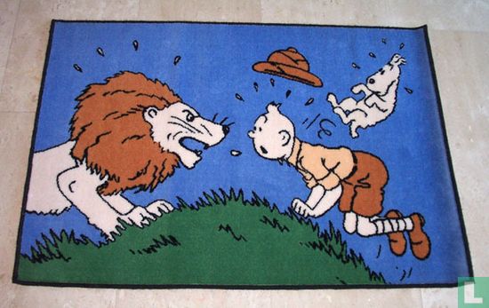 Tapijt : Tintin au Congo