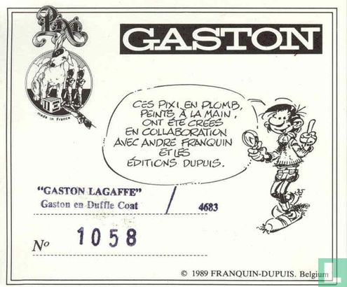 Gaston en duffle coat - Afbeelding 2