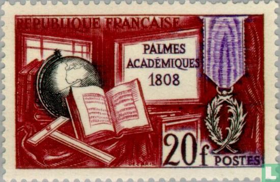Palmes académiques 150ième anniversaire