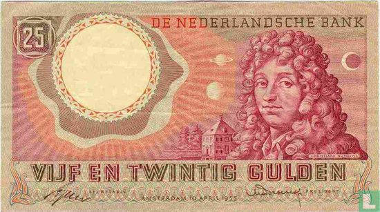 25 gulden Nederland (PL68.b) - Afbeelding 1
