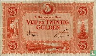 25 Niederlande Gulden - Bild 1