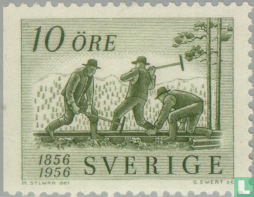 100 years Swedish railways