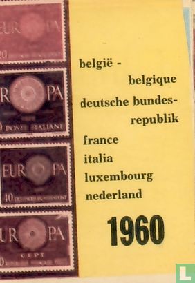 Postzegelcatalogus 1960 - Image 1