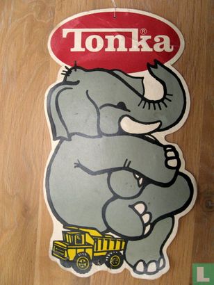 Tonka cardboard display