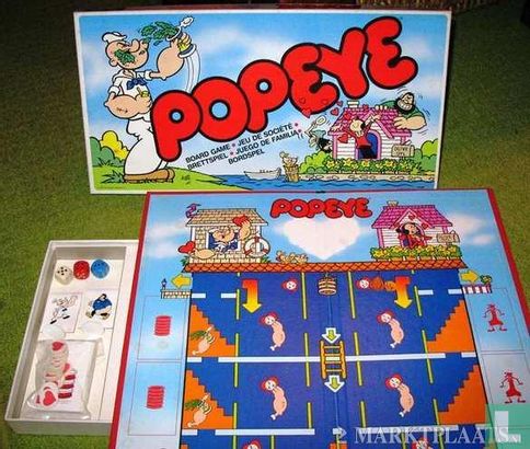 Popeye Bordspel - Afbeelding 2