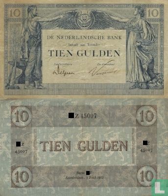 10 Gulden 1921