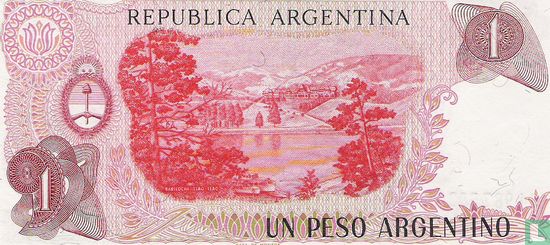 Argentinië 1 Peso Argentino 1983 - Afbeelding 2