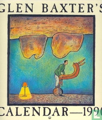 Glen Baxter's 1990 Calendar - Image 1