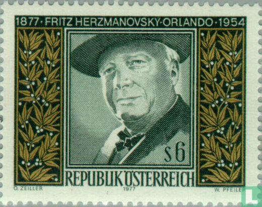 Fritz Herzmanovsky Orlando 100 ans