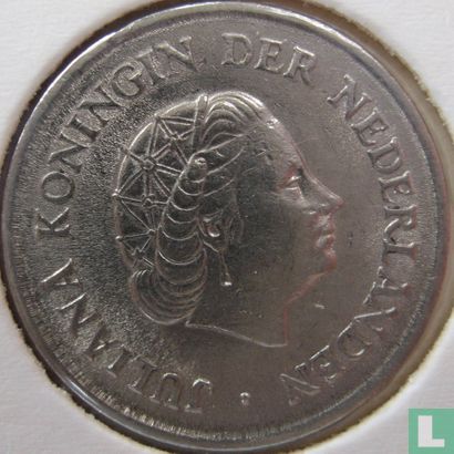 Netherlands 25 cent 1965 - Image 2