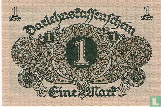 Deutschland 1 Mark 1920 (S.58 - Ros.64) - Bild 2