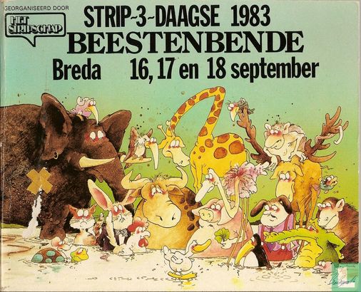 Strip-3-Daagse 1983 - Beestenbende - Breda 16, 17 en 18 september - Afbeelding 1