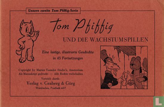 Tom Pfiffig und die Wachstumspillen - Image 1