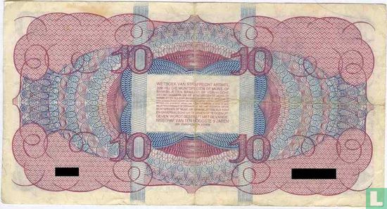 1945 10 Gulden Niederlande I - Bild 2