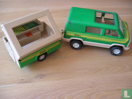 Tonka van and caravan