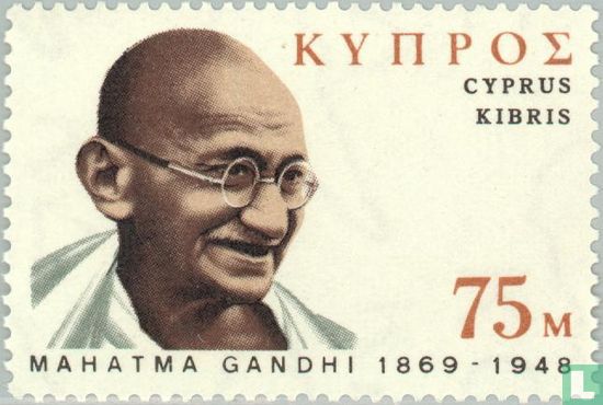 100e geboortedag Mahatma Gandhi