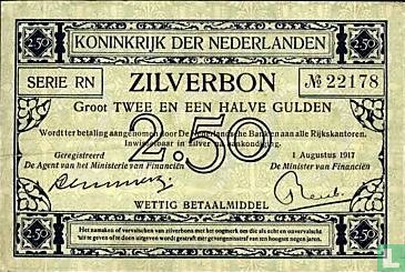 2,5 Gulden Niederlande - Bild 1