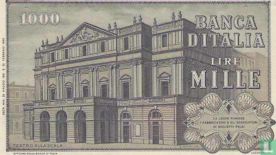 Italie 1000 Lire - Image 2