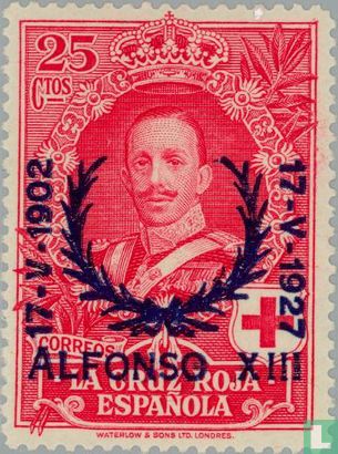 Alfonso XIII 25 ans roi