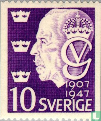 40-jarig Regeringsjubileum van Koning Gustav V