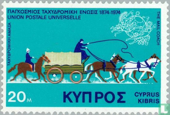 100 years Universal World Postal Union